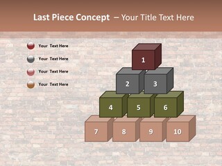 A Brick Wall Powerpoint Presentation Template PowerPoint Template