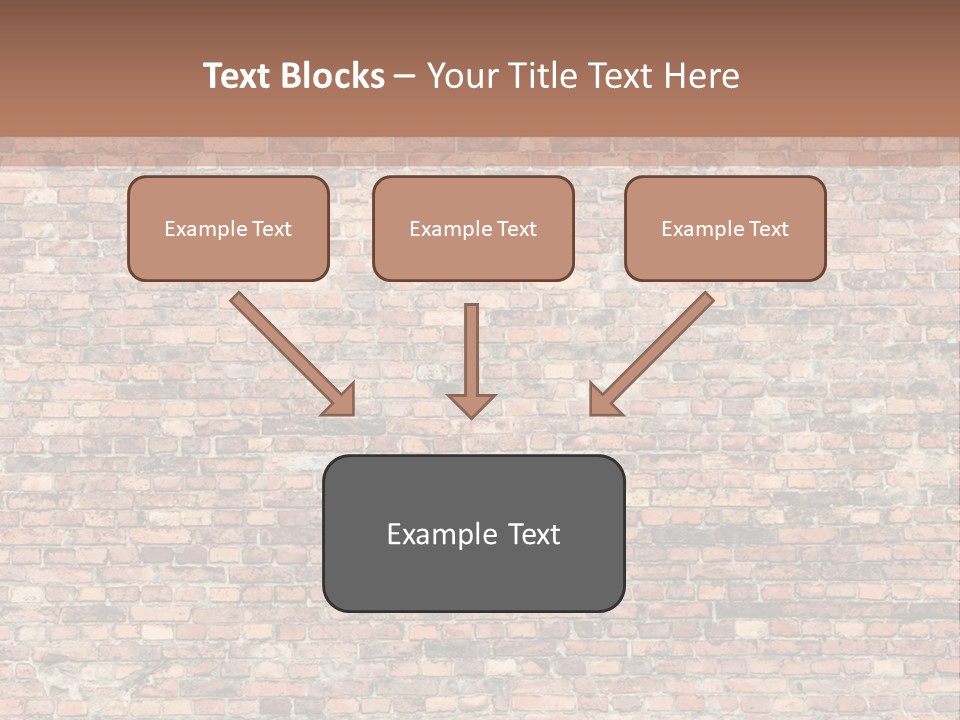 A Brick Wall Powerpoint Presentation Template PowerPoint Template