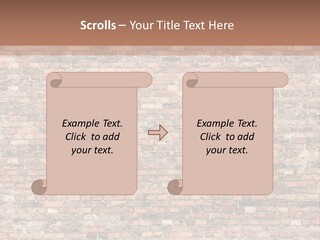 A Brick Wall Powerpoint Presentation Template PowerPoint Template