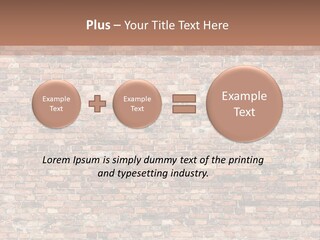A Brick Wall Powerpoint Presentation Template PowerPoint Template