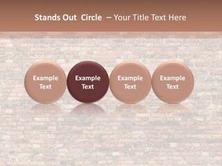 A Brick Wall Powerpoint Presentation Template PowerPoint Template