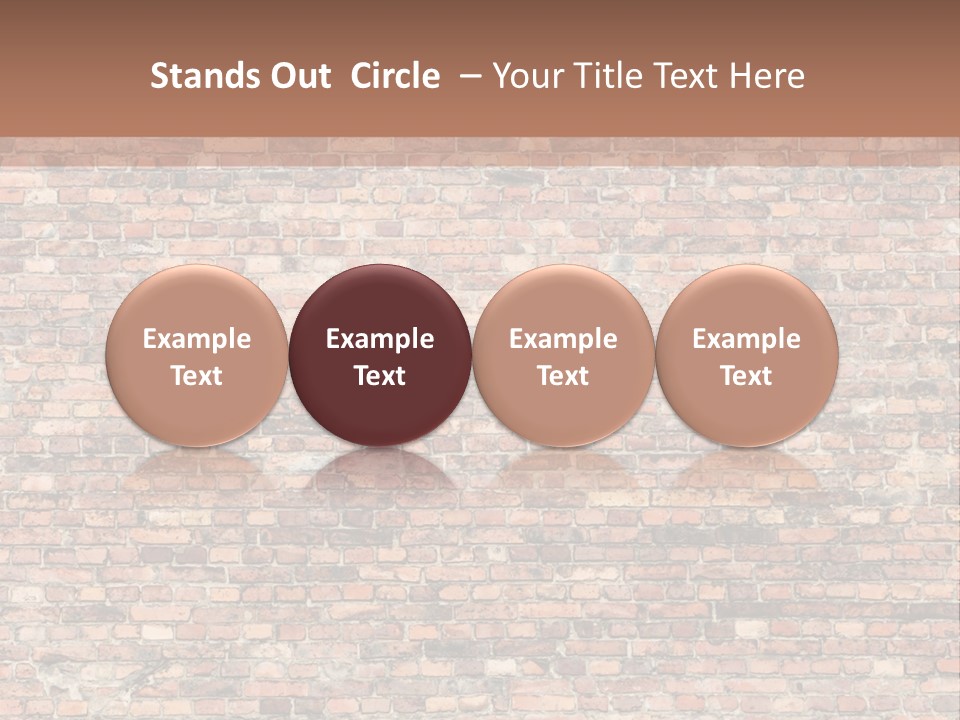 A Brick Wall Powerpoint Presentation Template PowerPoint Template