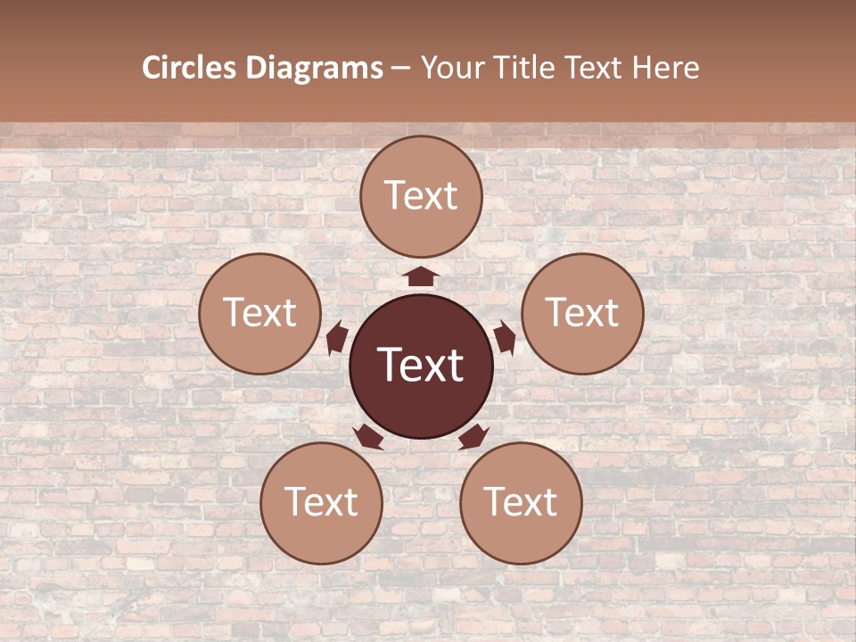 A Brick Wall Powerpoint Presentation Template PowerPoint Template
