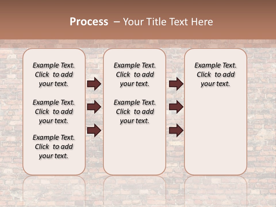 A Brick Wall Powerpoint Presentation Template PowerPoint Template