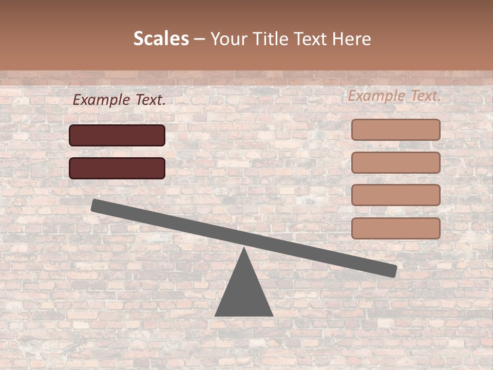 A Brick Wall Powerpoint Presentation Template PowerPoint Template
