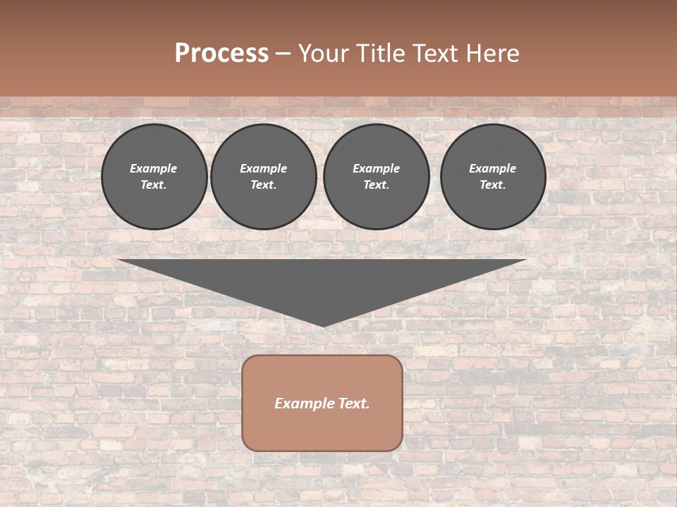 A Brick Wall Powerpoint Presentation Template PowerPoint Template