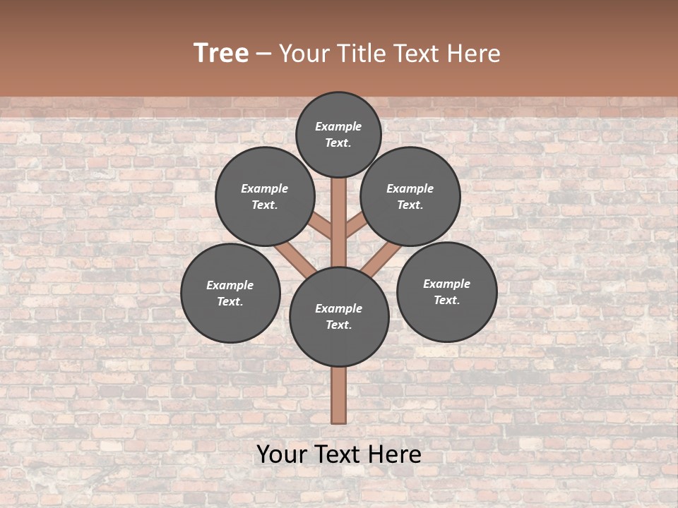 A Brick Wall Powerpoint Presentation Template PowerPoint Template