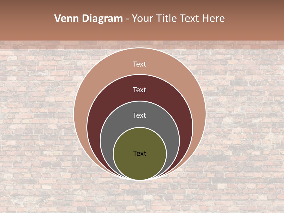 A Brick Wall Powerpoint Presentation Template PowerPoint Template