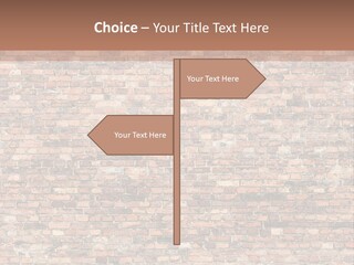 A Brick Wall Powerpoint Presentation Template PowerPoint Template