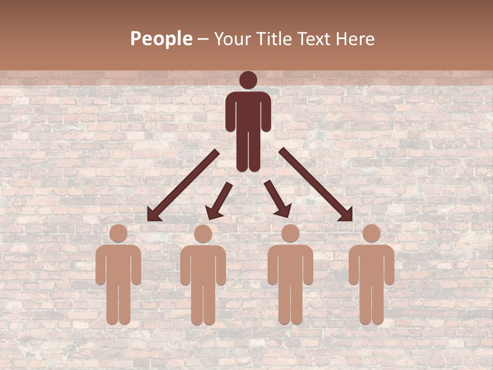 A Brick Wall Powerpoint Presentation Template PowerPoint Template