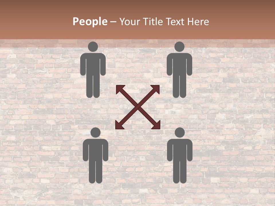 A Brick Wall Powerpoint Presentation Template PowerPoint Template