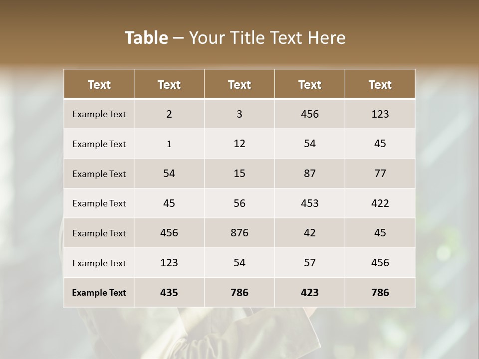 A Woman In A Business Suit Using A Tablet Computer PowerPoint Template