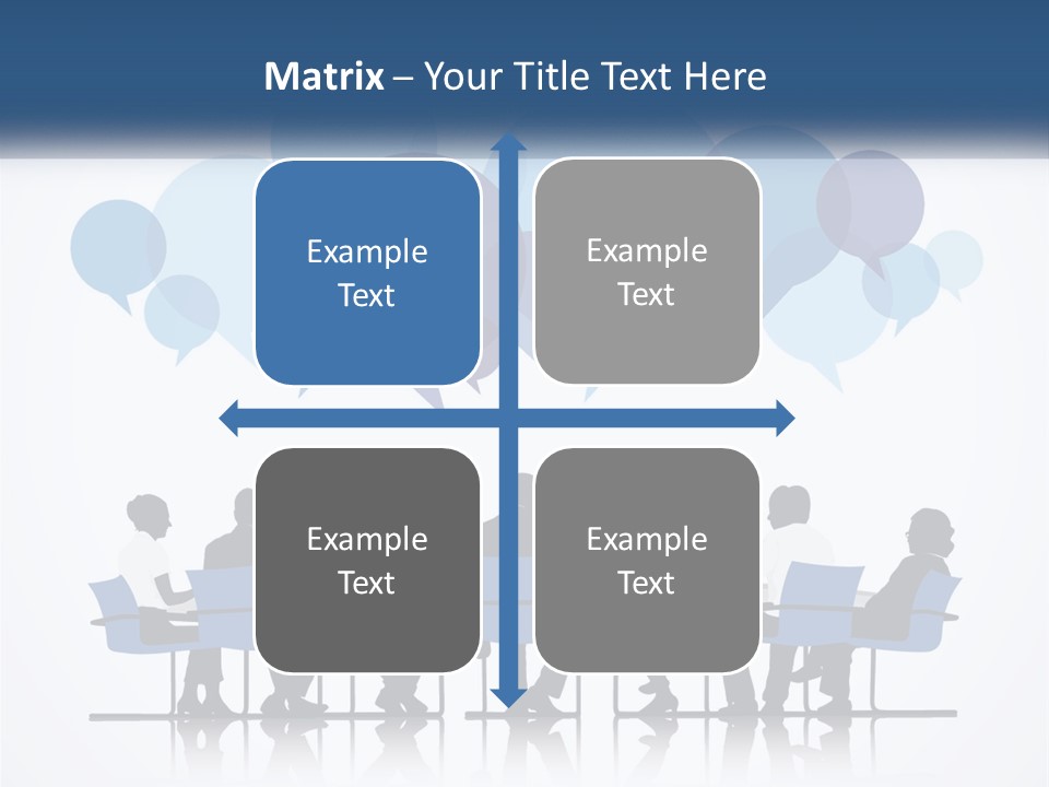 A Group Of People Sitting At A Table With Laptops PowerPoint Template