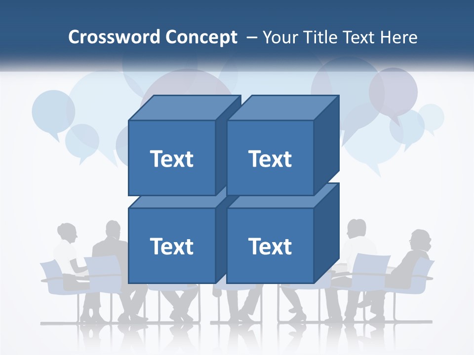 A Group Of People Sitting At A Table With Laptops PowerPoint Template