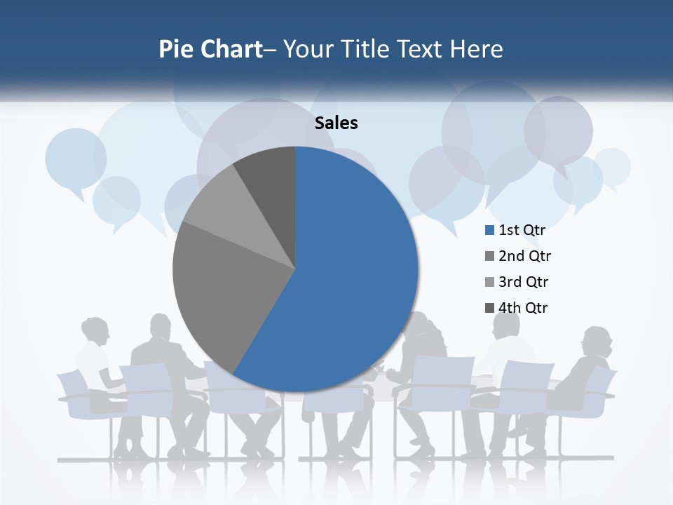 A Group Of People Sitting At A Table With Laptops PowerPoint Template