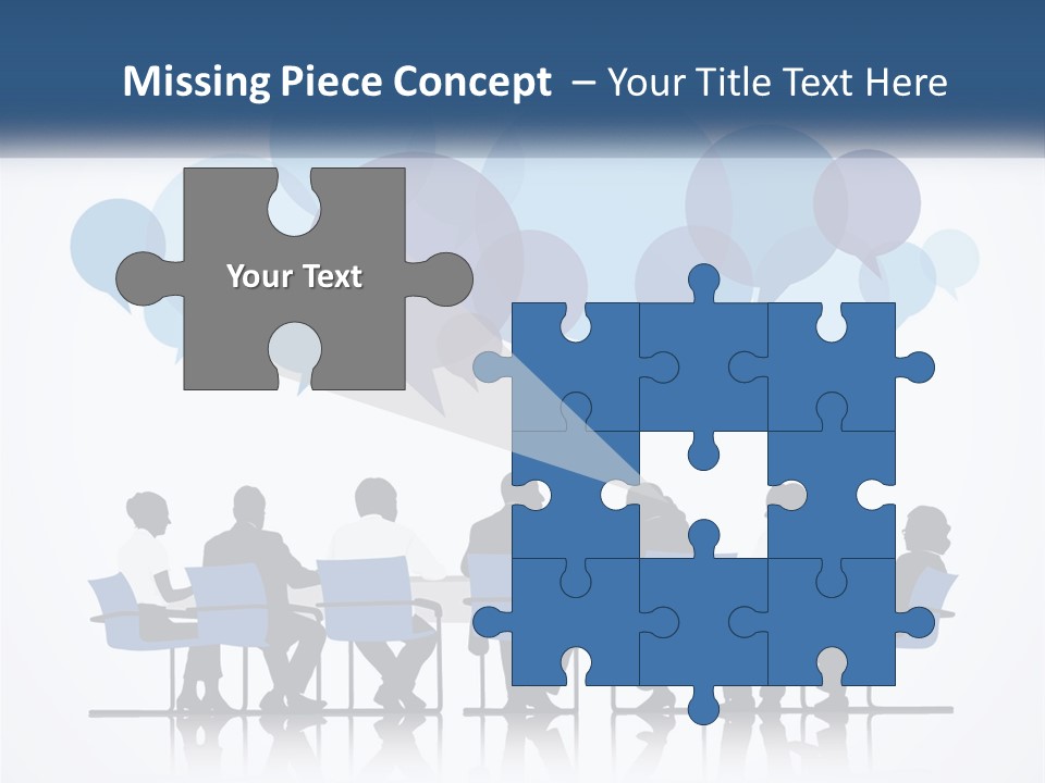 A Group Of People Sitting At A Table With Laptops PowerPoint Template