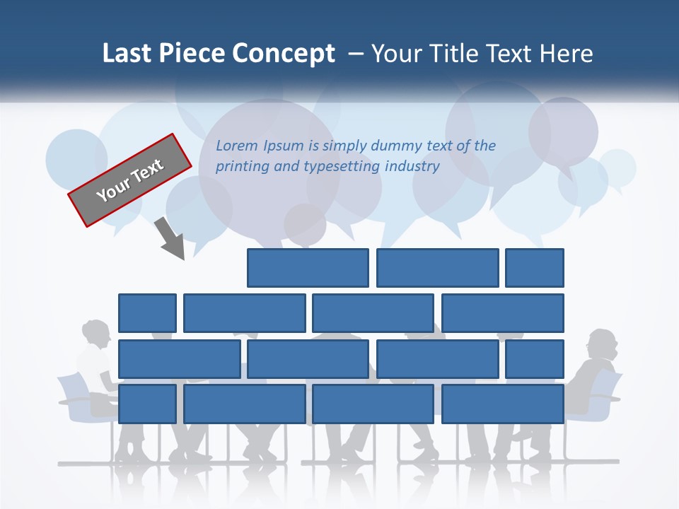 A Group Of People Sitting At A Table With Laptops PowerPoint Template