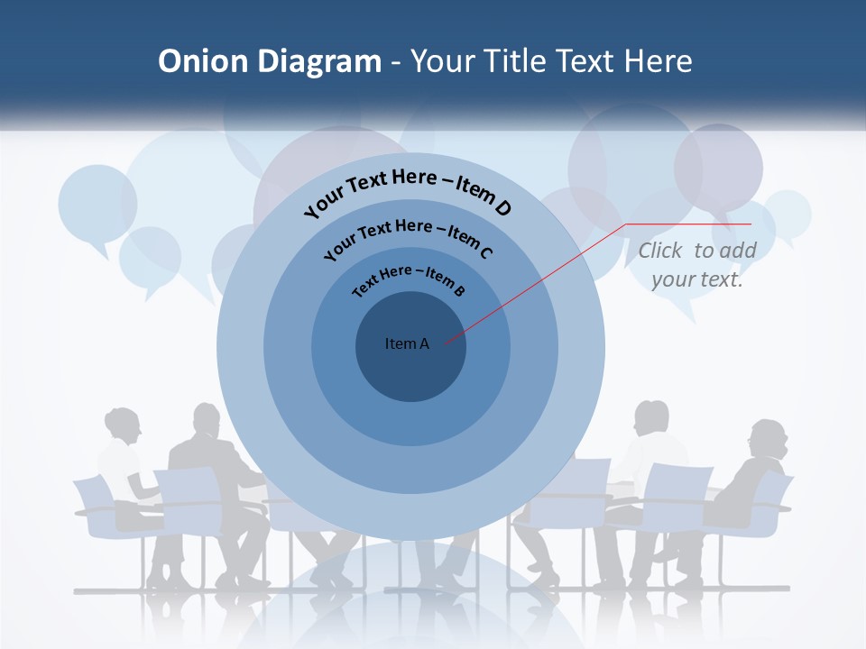 A Group Of People Sitting At A Table With Laptops PowerPoint Template