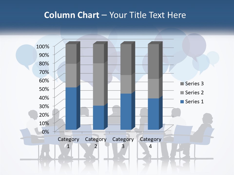 A Group Of People Sitting At A Table With Laptops PowerPoint Template