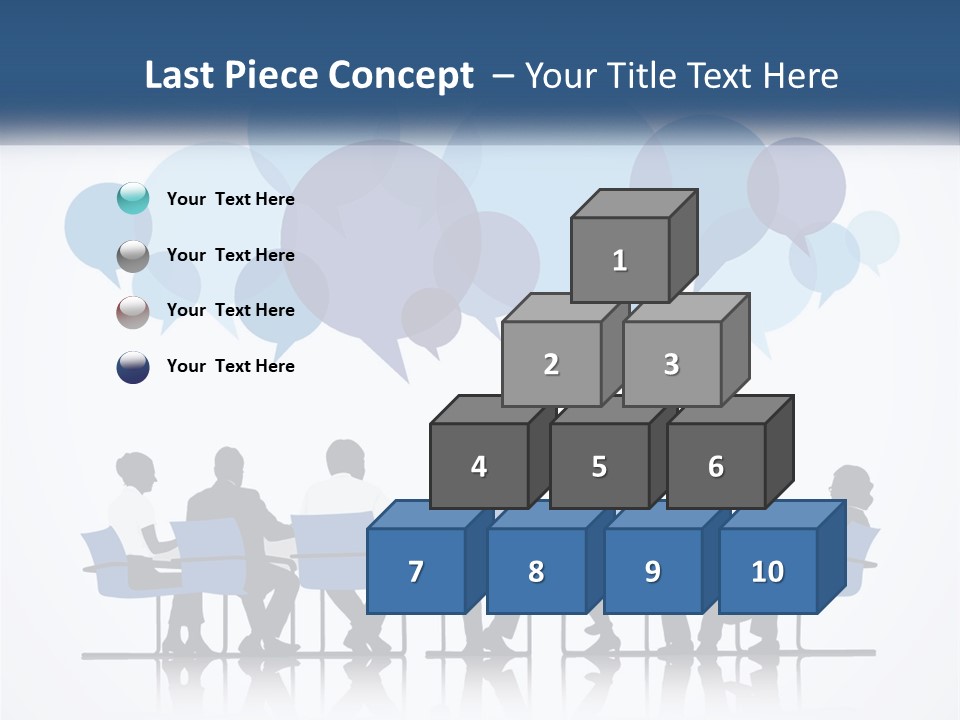 A Group Of People Sitting At A Table With Laptops PowerPoint Template