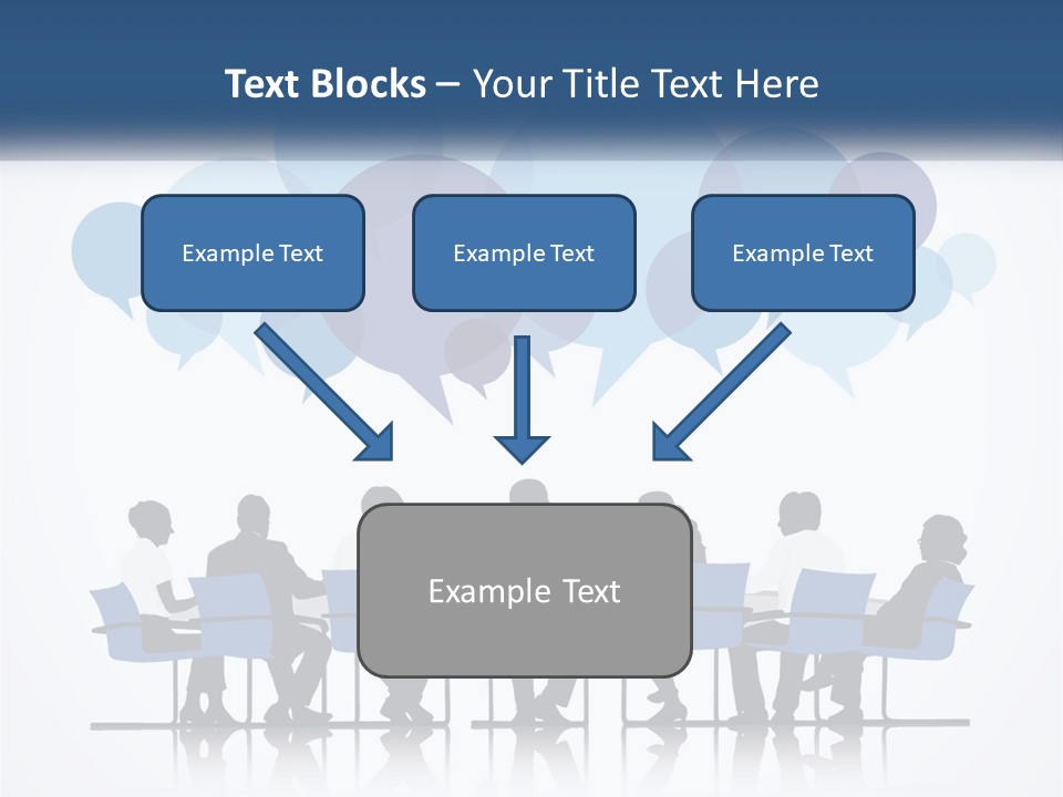 A Group Of People Sitting At A Table With Laptops PowerPoint Template