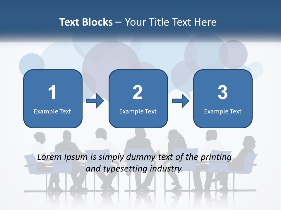 A Group Of People Sitting At A Table With Laptops PowerPoint Template