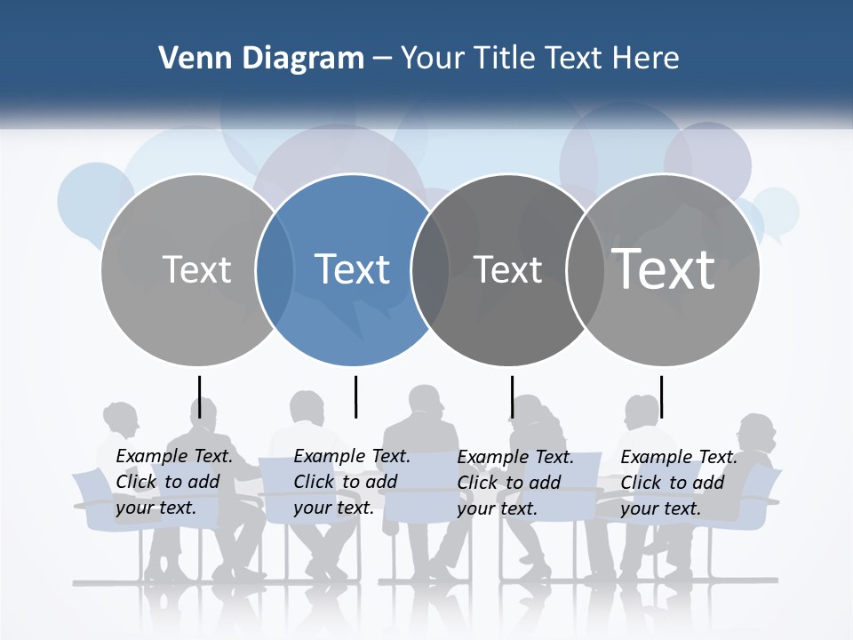 A Group Of People Sitting At A Table With Laptops PowerPoint Template