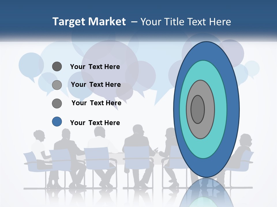 A Group Of People Sitting At A Table With Laptops PowerPoint Template