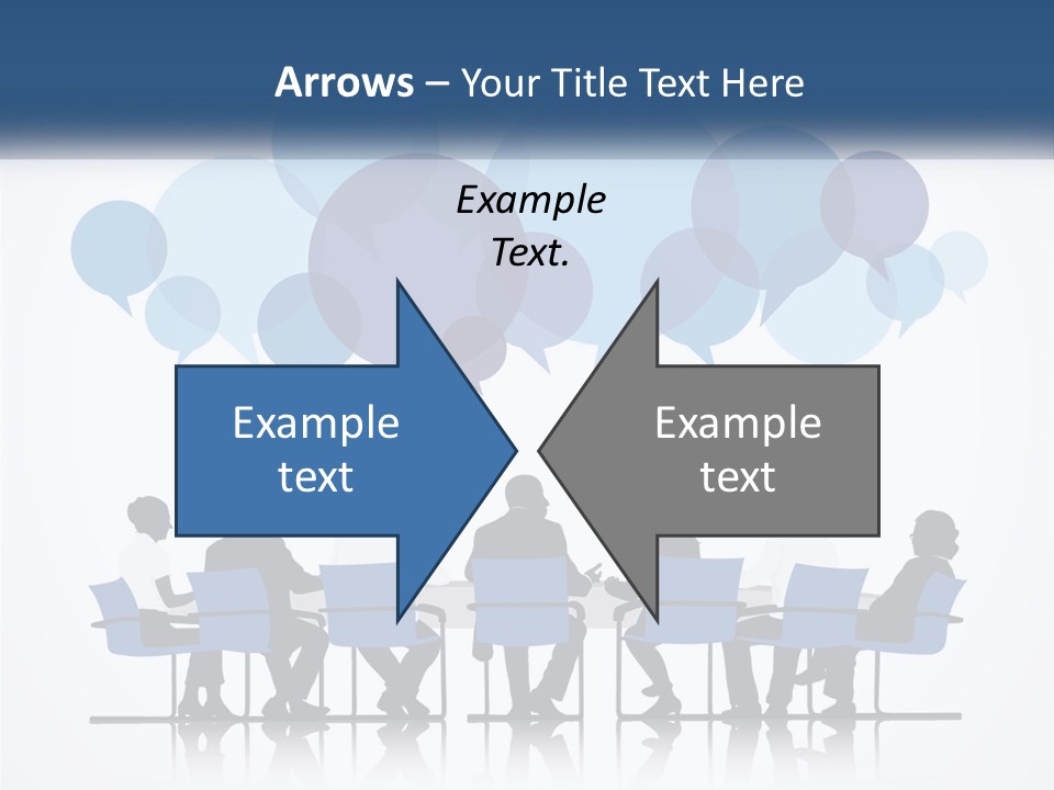 A Group Of People Sitting At A Table With Laptops PowerPoint Template