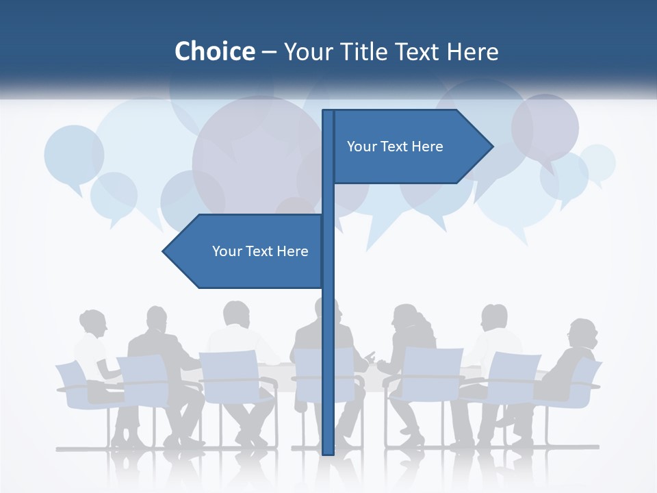 A Group Of People Sitting At A Table With Laptops PowerPoint Template