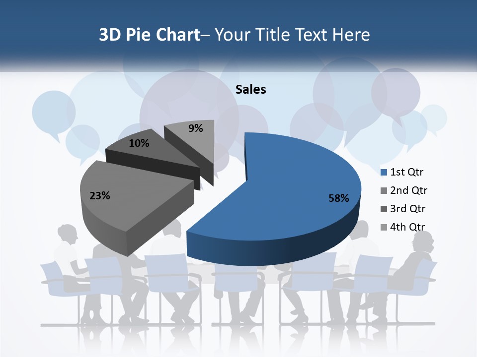 A Group Of People Sitting At A Table With Laptops PowerPoint Template