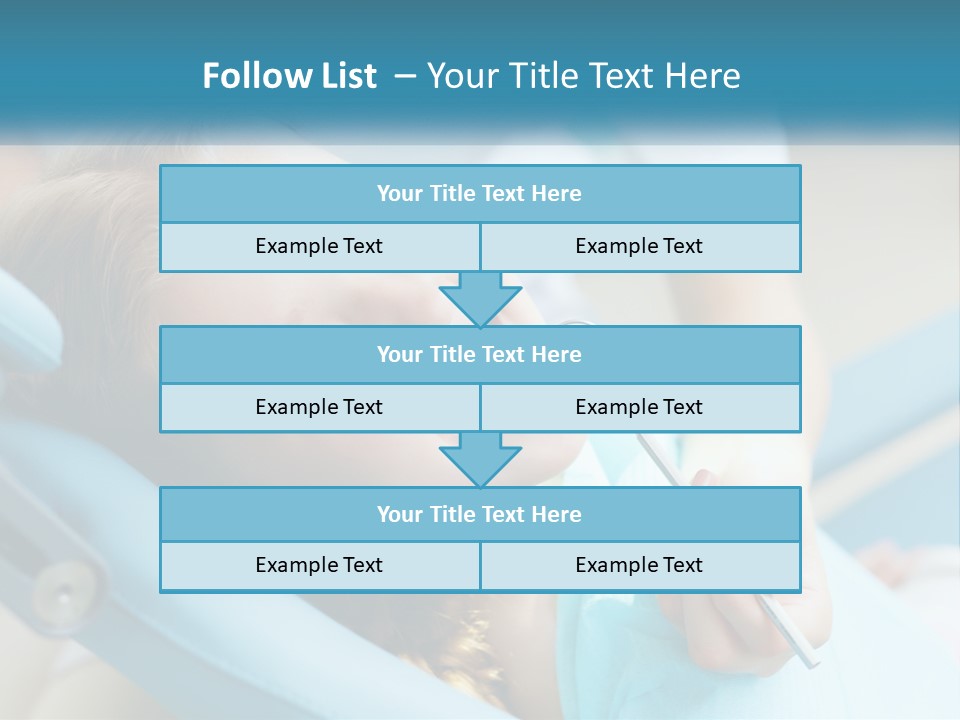 A Little Girl Is Smiling And Having Her Teeth Brushed PowerPoint Template