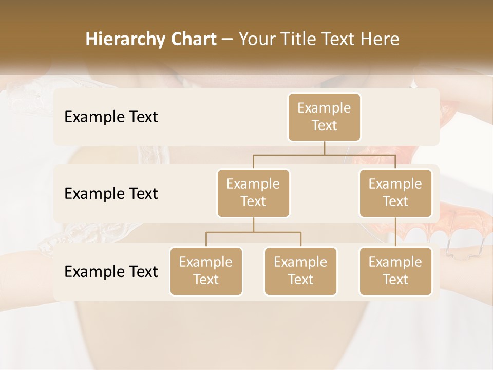 A Woman Holding A Toothbrush And A Fake Tooth PowerPoint Template