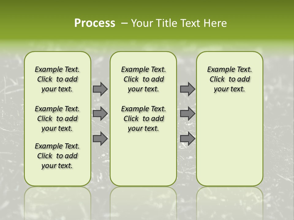 A Green Plant Is Growing Out Of The Ground PowerPoint Template