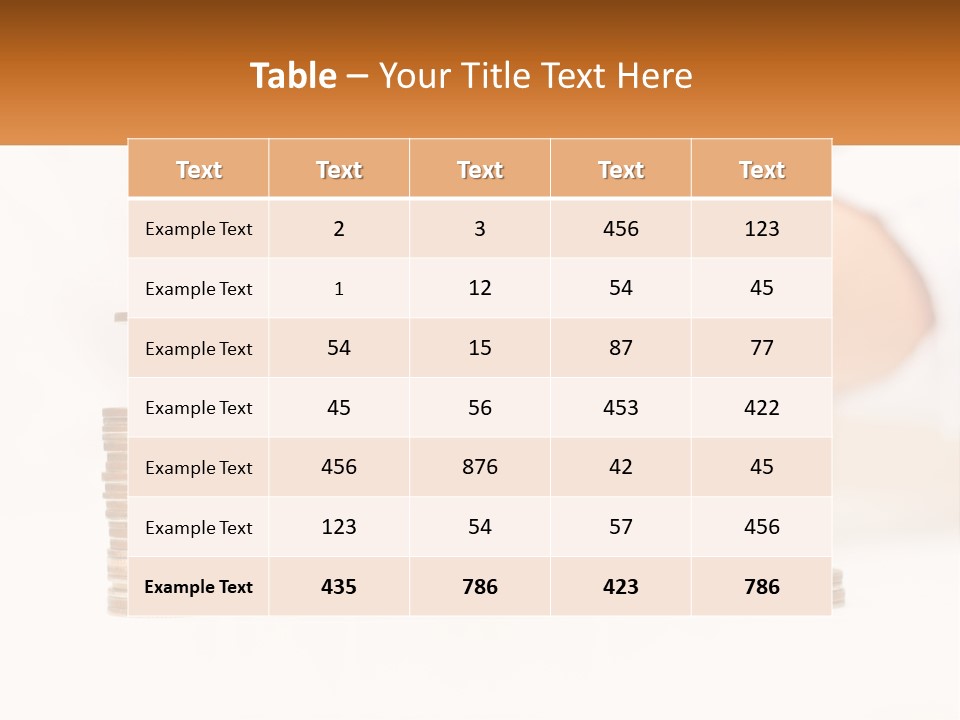 A Person Placing A Coin On Top Of A Stack Of Coins PowerPoint Template