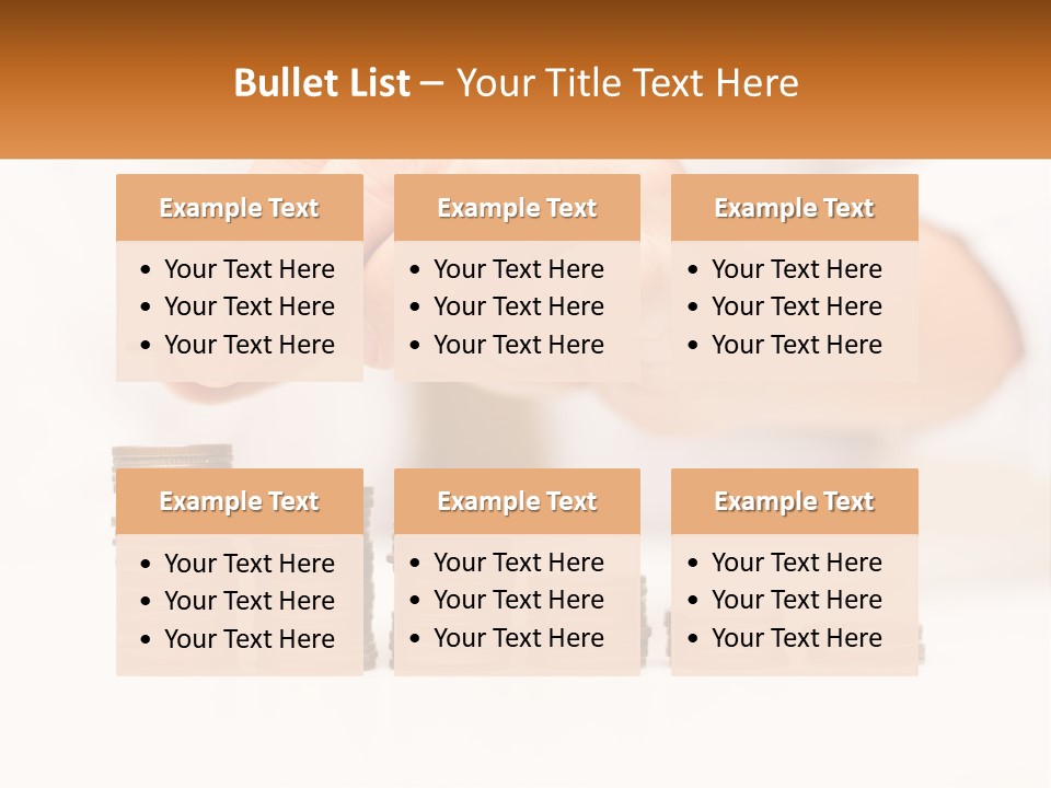 A Person Placing A Coin On Top Of A Stack Of Coins PowerPoint Template