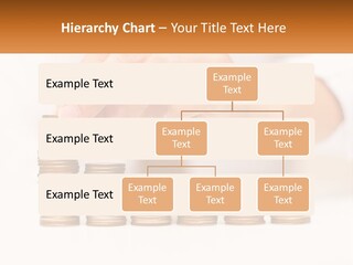 A Person Placing A Coin On Top Of A Stack Of Coins PowerPoint Template