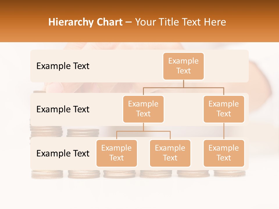 A Person Placing A Coin On Top Of A Stack Of Coins PowerPoint Template