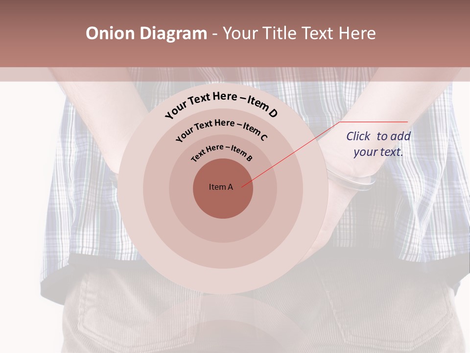 A Man Holding His Hands In Handcuffs Powerpoint Template PowerPoint Template