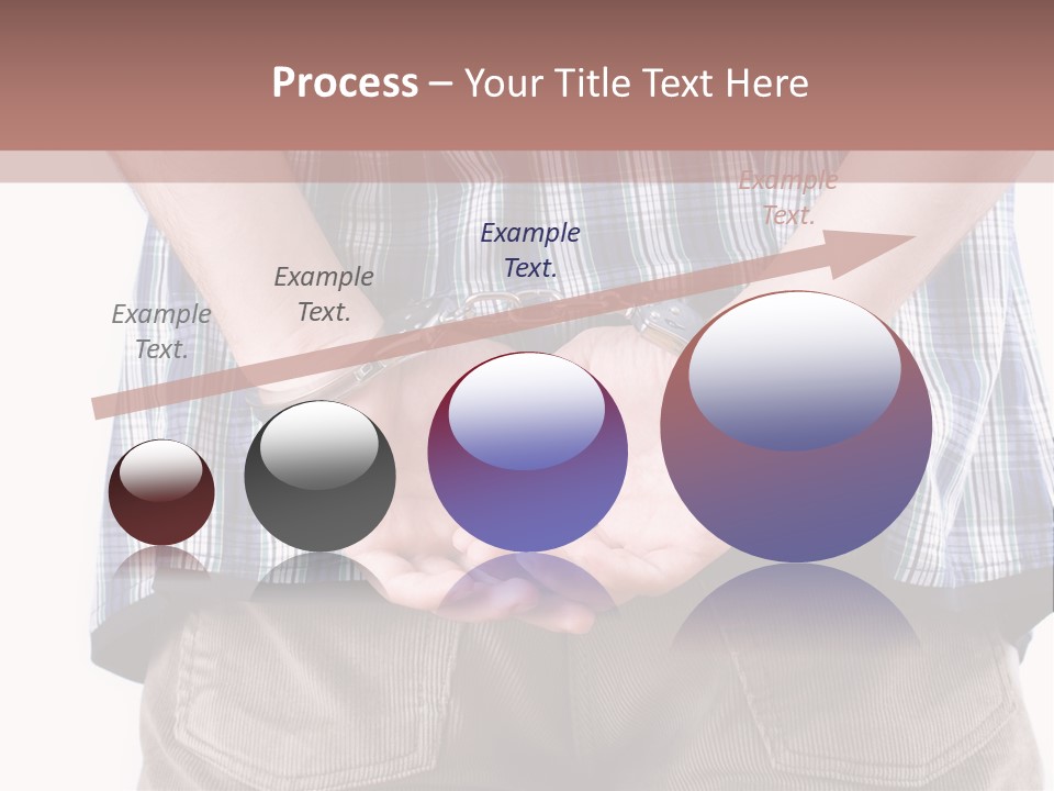 A Man Holding His Hands In Handcuffs Powerpoint Template PowerPoint Template