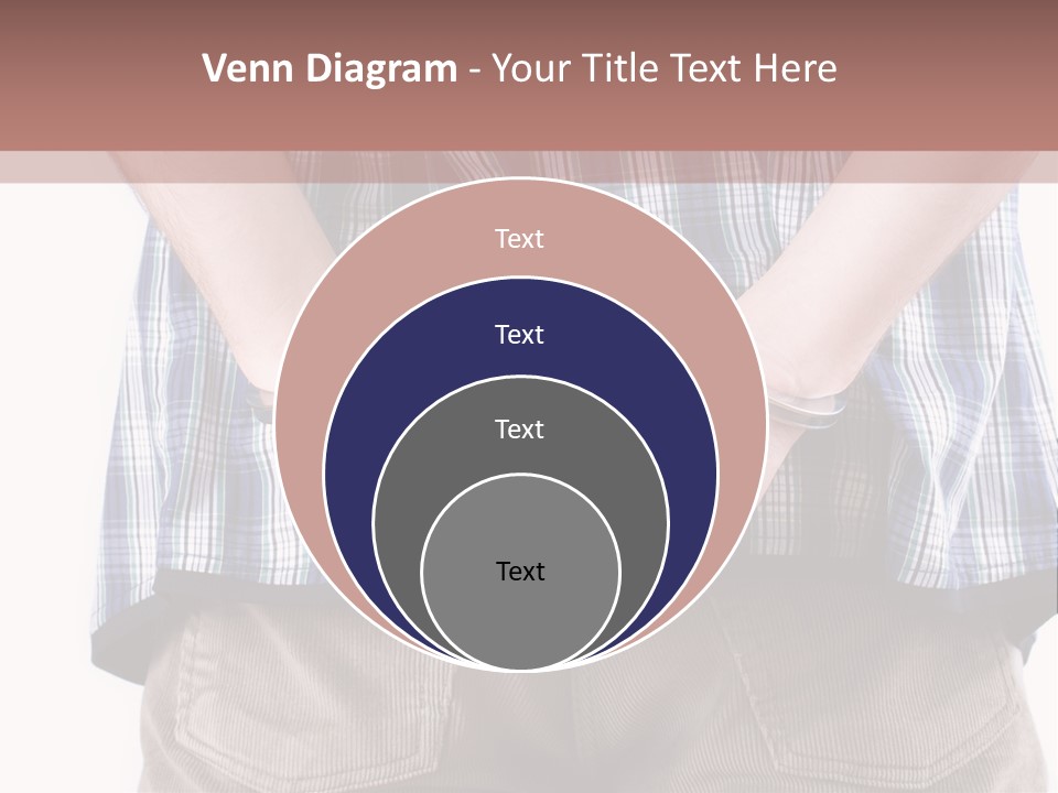 A Man Holding His Hands In Handcuffs Powerpoint Template PowerPoint Template