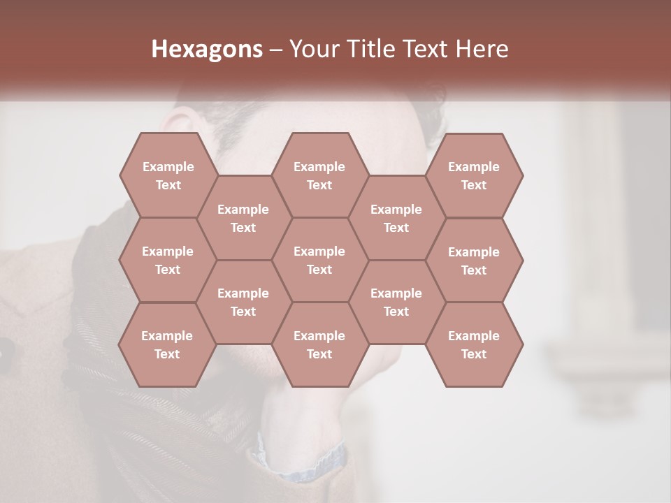 A Man Smiling While Talking On A Cell Phone PowerPoint Template