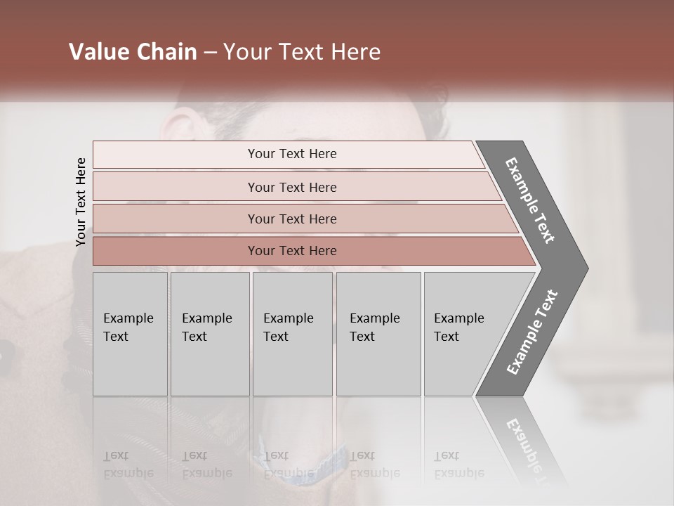 A Man Smiling While Talking On A Cell Phone PowerPoint Template