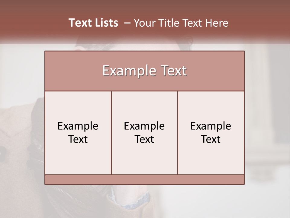 A Man Smiling While Talking On A Cell Phone PowerPoint Template