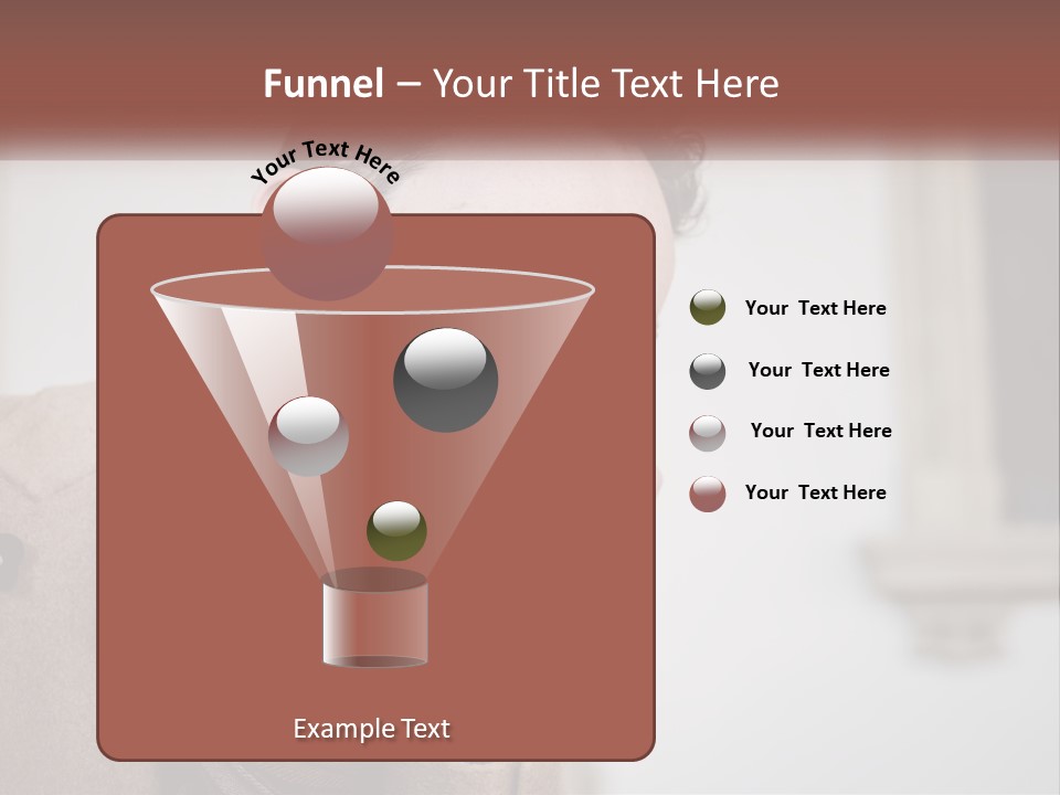 A Man Smiling While Talking On A Cell Phone PowerPoint Template