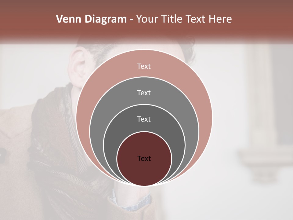 A Man Smiling While Talking On A Cell Phone PowerPoint Template