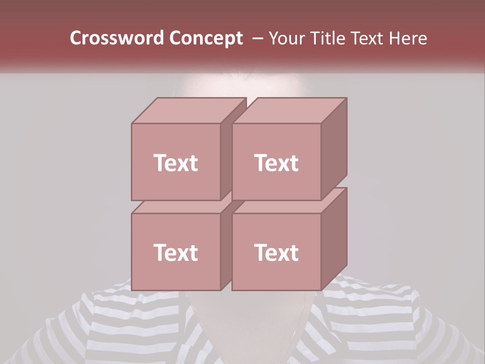 A Man With A Beard Wearing A Hat PowerPoint Template