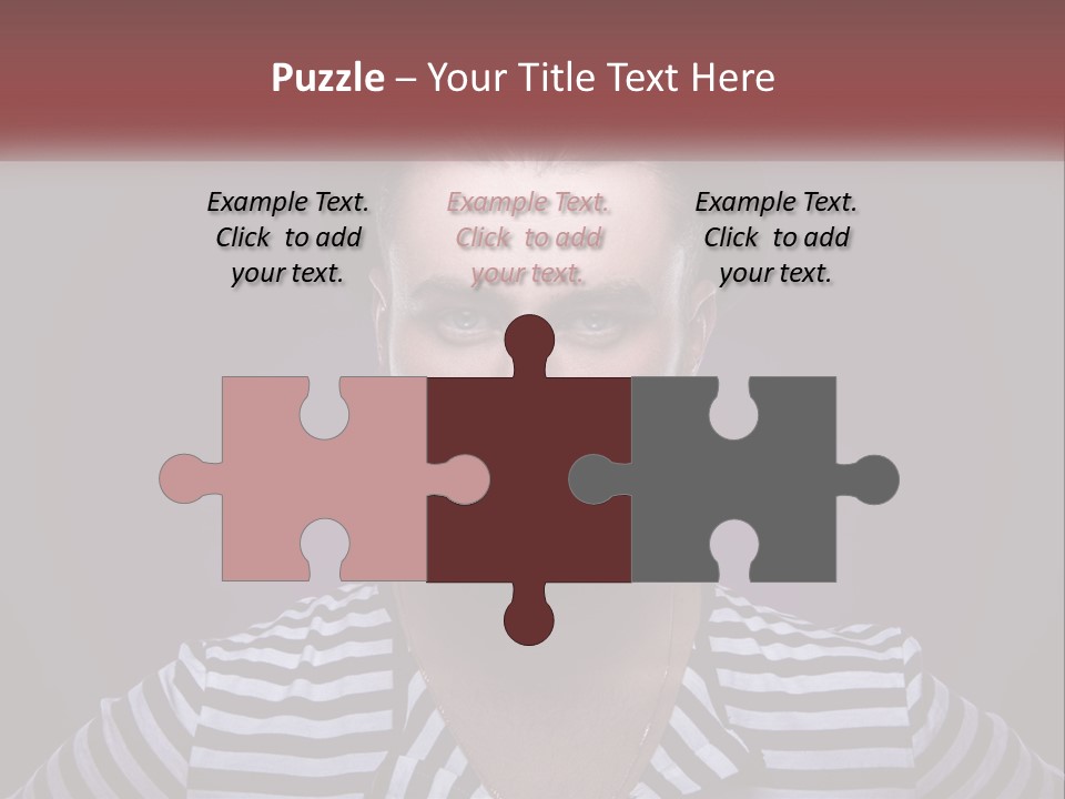 A Man With A Beard Wearing A Hat PowerPoint Template