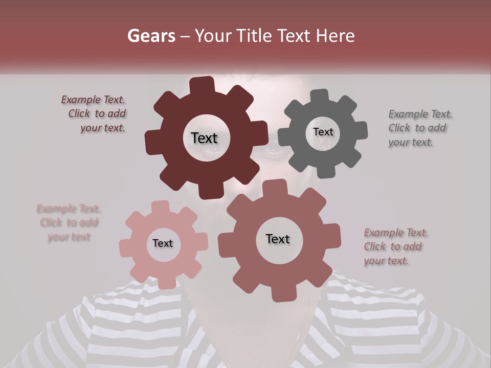 A Man With A Beard Wearing A Hat PowerPoint Template