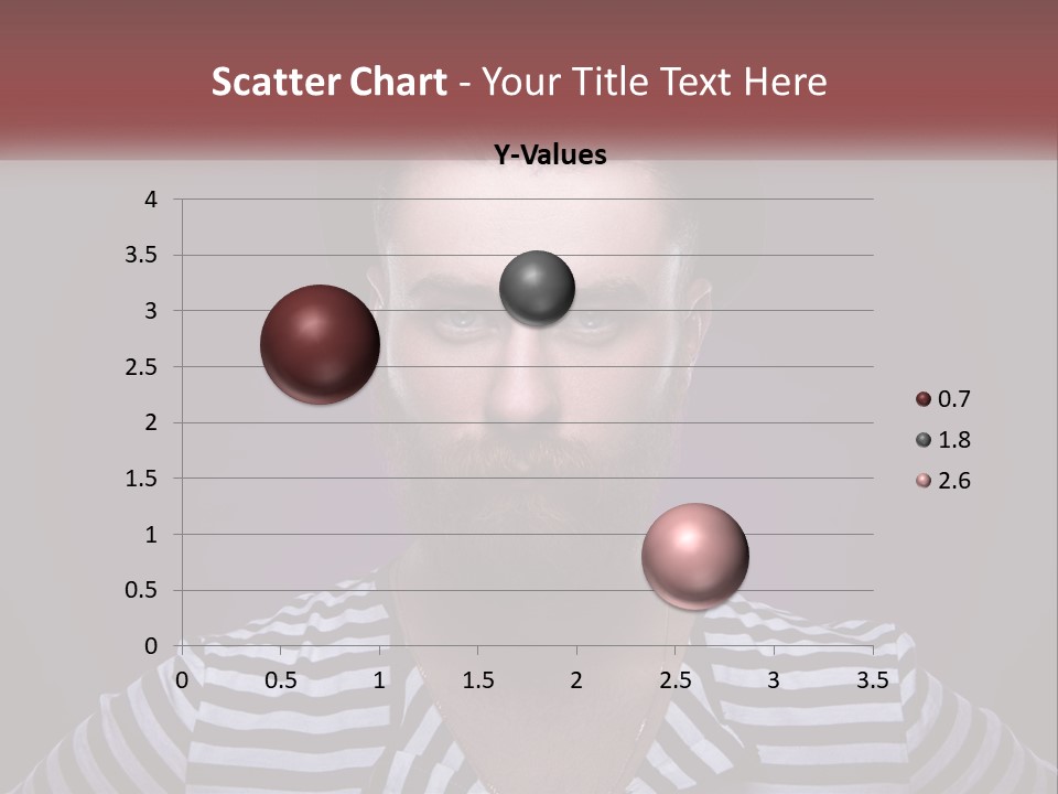 A Man With A Beard Wearing A Hat PowerPoint Template